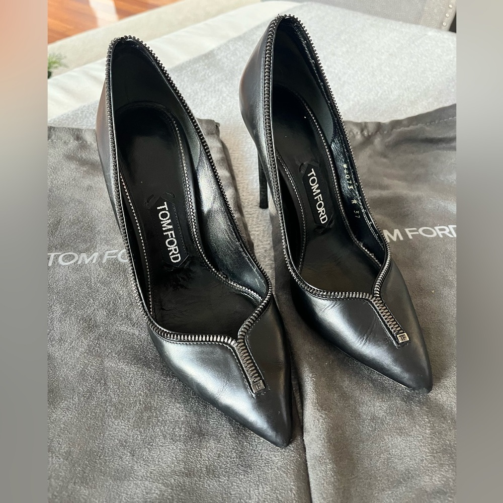 Tom Ford Zipper Pump Heels - Picture 4 of 13